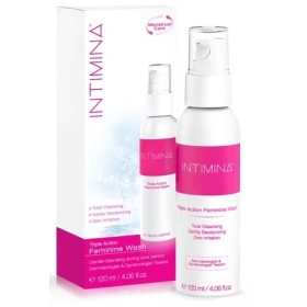 Nettoyant intime féminin triple action