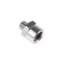 Raccordo per torrette flussimetriche e attacchi Afnor doppio filetto (E=1/4F; U=9/16M)