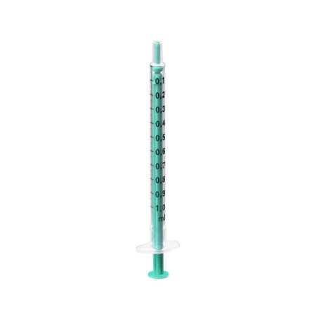 B.Braun Injekt-F spuit 1 ml Central Luer zonder restruimte - 100 stuks.