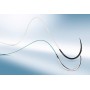 Premicron suture non assorbibili in poliestere tereftalato, ago 3/8 16mm, USP 4/0 - filo verde 45cm - 12 pz.