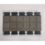 Elettrodi tipo francobollo per ECG Fiab 23x34 mm per cavetti a coccodrillo F3002ECG radiotrasparenti - Conf. 100 pz.