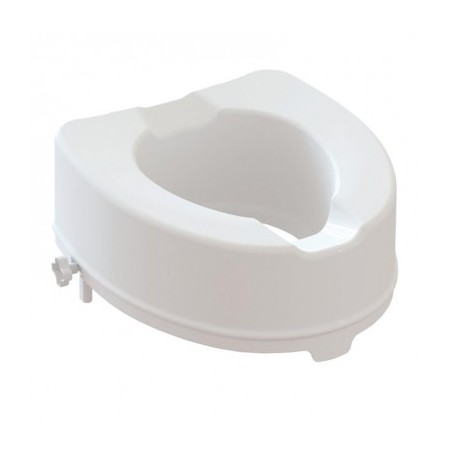 Abattant de toilette anatomique avec fixations latérales - 14 cm