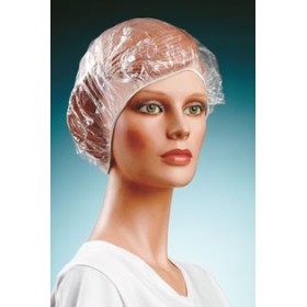 Round cap with elastic band - 100 pcs.