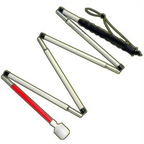 Palo de grafito con punta giratoria (rollerball) y mango NEGRO