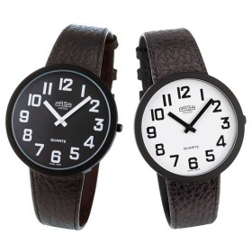 Horloge voor slechtzienden Arsa Zwitserland - unisex Jumbo wit of zwart