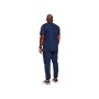 Cherokee revolution V-neck tunic - men's xl - navy blue