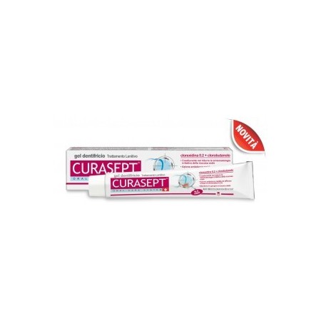 CURASEPT GEL ZAHNPASTA ADS - 75 ml - beruhigende Behandlung -0,20