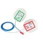 Placche pediatriche compatibili per defib. cardiac science, ge - 5 paia