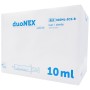 10 ml-es duoNEX tű nélküli fecskendő excenterrel Luer kúp - 100 db