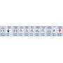Carrozzina ad autospinta pieghevole KOMETA M020– M12 – M20 BLU stretta