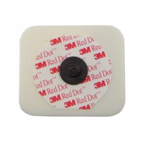 RED DOT 2570 ECG W pełni żelowane elektrody do EKG 40 x 35 mm (mogą być używane przez 5 dni) - opakowanie 50 szt.