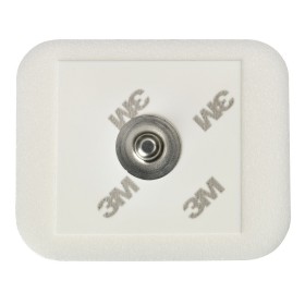 Électrodes en MOUSSE pré-gélifiées pour ECG 37x33 mm 3M RED DOT 2228 - Pack. à partir de 50 électrodes