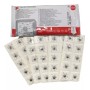 Prægelerede skumelektroder til EKG 37x33 mm 3M RED DOT 2228 - Pakke. fra 50 elektroder