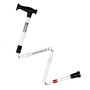 White Orthopedic Folding Cane