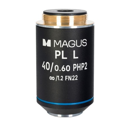Obiettivo MAGUS 40HP 40х/0,60 Plan L fase PHP2 ∞/1,2 WD 3,5 mm