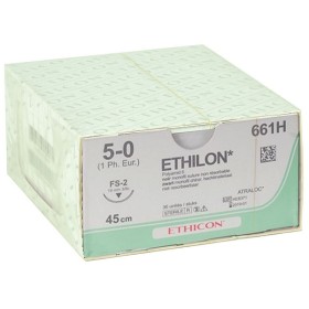 Sutura monofilamento ethicon ethilon - 5/0 ago 19 mm - conf. 36 pz.