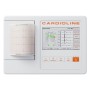 CARDIOLINE EKG100L berøringsskærms-elektrokardiograf + EasyAPP PC-software + Glasgow-tolkning