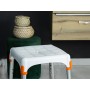Duschhocker mit Tablett - 1 Stk.