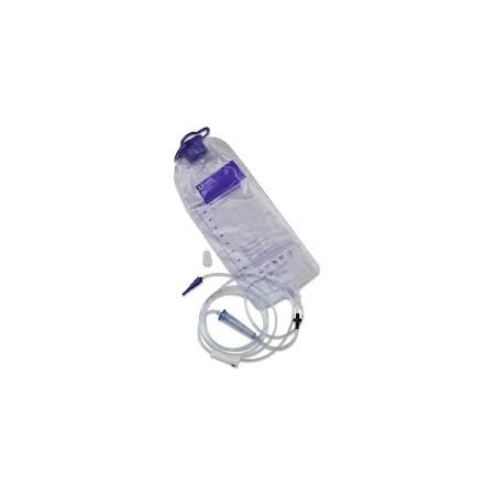 Drain with integrated bag 1,000 ml, for Kangaroo ePump/Joey - 30 pcs.