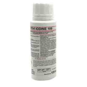 Povi-iode 100 antiseptique - 125 ml - biocide - pack à partir de 24 pcs.