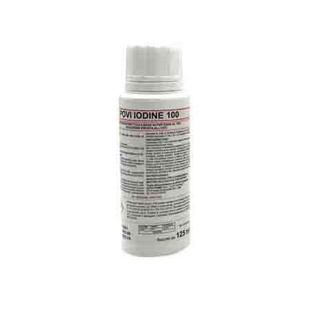 Povi-iodine 100 antiseptic - 125 ml - biocide - pack from 24 pcs.