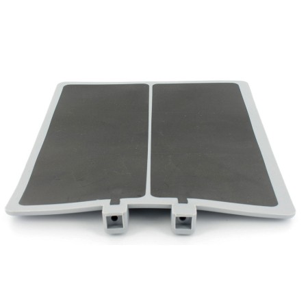 Placca gomma bipartitica 20 × 15 senza cavo per elettrobisturi