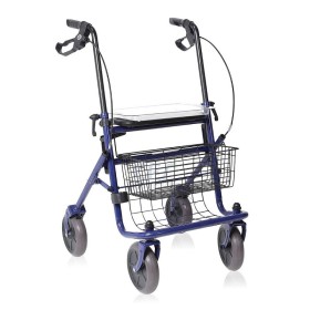 Rollator Pliable En Acier Peint - 4 Roues - Dyone