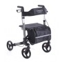 Opvouwbare Rollator Van Grijs Gelakt Aluminium - Ocean 2.0