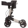 Klappbarer Rollator aus grau lackiertem Aluminium – Ocean 2.0