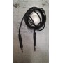KABEL MIT SCHWARZEM STECKER - 4MM FÜR PROFESSIONELLE ELEKTROTHERAPIEN