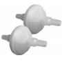 Set von 2 antibakteriellen hydrophoben Ersatzfiltern für Port A Saugflaem-Staubsauger