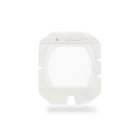 Tegaderm 3m transparent film dressing for iv fixation with non-adhesive window 12x12 cm - pack of 25 pcs.