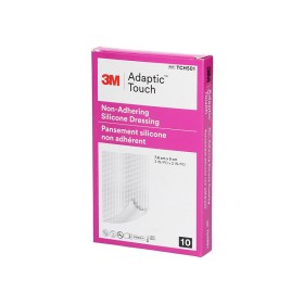Adaptic touch 3m non-adherent silicone dressing 7.6x5 cm - pack of 10.