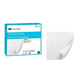 Pansement fibreux gélifiant Kerracel 3m 10x10 cm - pack. 10 pièces