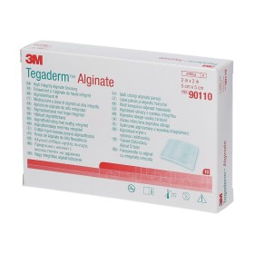Tegaderm alginate 3m - high integrity calcium alginate dressing 5x5 cm - pack of 10.