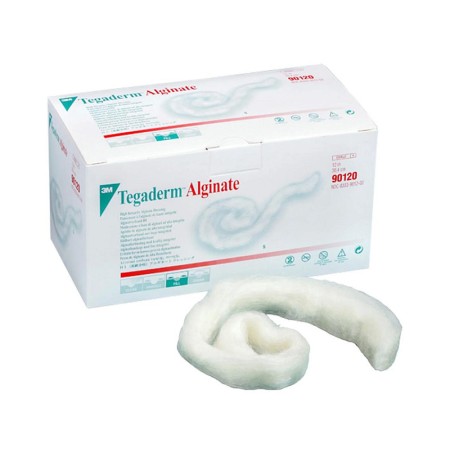 Tegaderm alginate 3m - medicazione in alginato di calcio ad alta integrità 30,4x2 cm - conf. 5 pz.