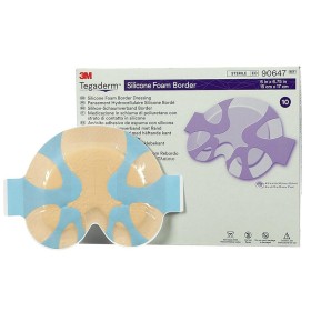 Tegaderm 3m Schaumverband mit Silikonrändern 15x17 cm - Packung. 10 Stk.