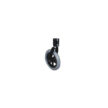 Ruota anteriore Sinistra 200x32 con forcella per carrozzina Mediland K300/K400 LGH