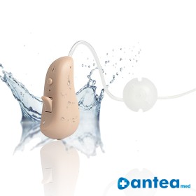 Amplificatore Acustico dell'Udito Digitale AnteaMED BTE Waterproof Amplis Plus