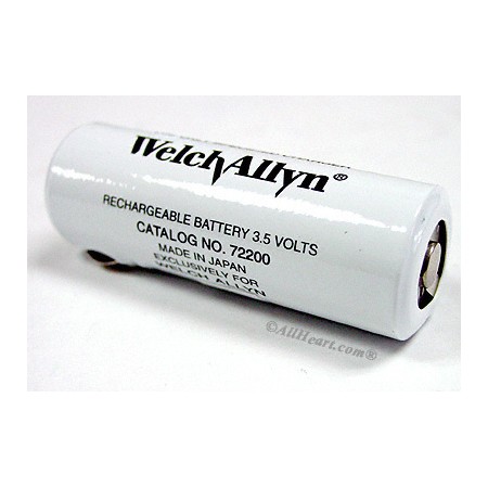 Batteria ricaricabile Welch Allyn 72200 per manici di otoscopi, oftalmoscopi e laringoscopi