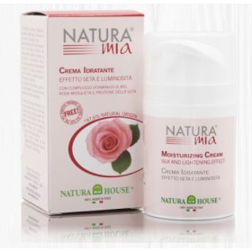 NATURA MIA CREMA IDRATANTE Effetto Seta e luminosità - 50 ml