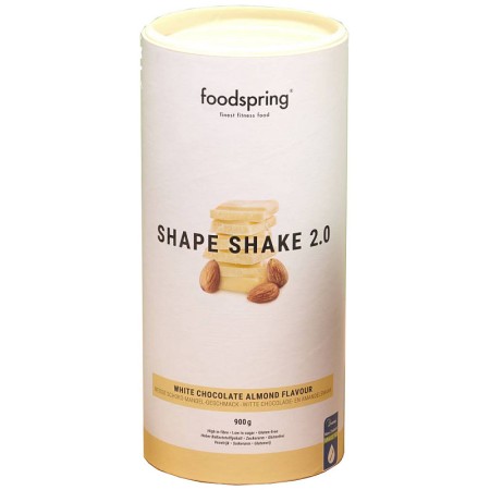Shape Shake 2.0 Mandorle e Cioccolato Bianco foodspring - 900 g