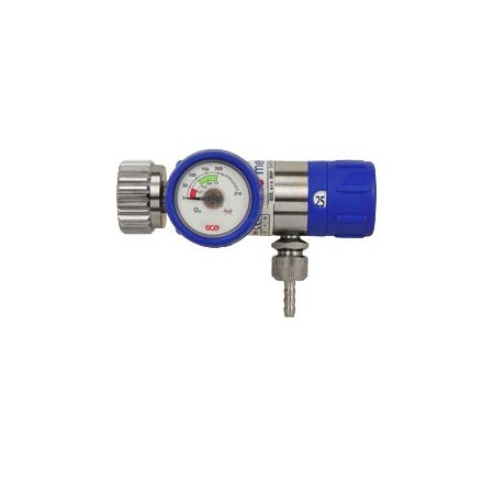 Riduttore di Pressione con Selettore a Scatti della Portata MEDISELECT II 25 litri 9/16” + portagomma