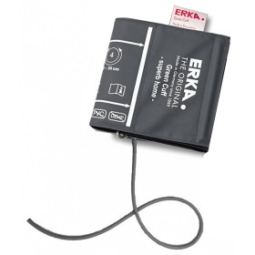 Bracciale ERKA D-Ring Superb HOME grigio tubo singolo con velcro