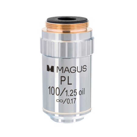 Obiettivo planare all’infinito MAGUS MP100 OIL 100x/1,25 ∞/0,17