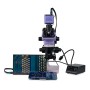 Microscopio stereoscopico digitale MAGUS Stereo D8TR LCD per riparazione elettronica