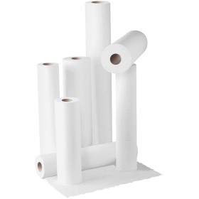 2-ply sheets in pure cellulose 59cm x 80m - Box with 6 rolls