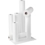 Lenzuolini 2 veli in pura cellulosa 59cm x 80m - Scatola con 6 rotoli