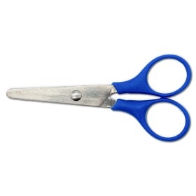 Paio forbici MONOUSO da 10 cm con manico in plastica e lame in acciaio inox