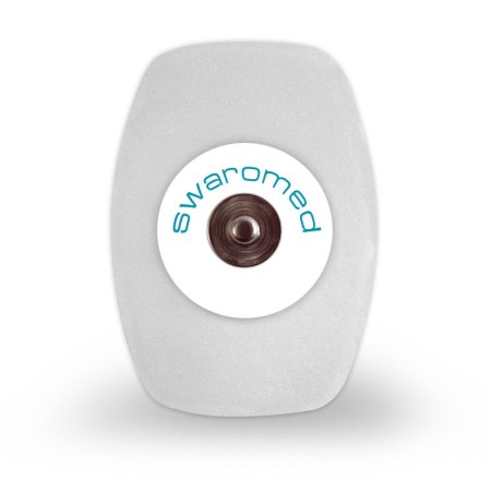Elettrodi per ECG Stress Test Swaromed 50x36 mm con gel solido - Confez. da 50 elettrodi